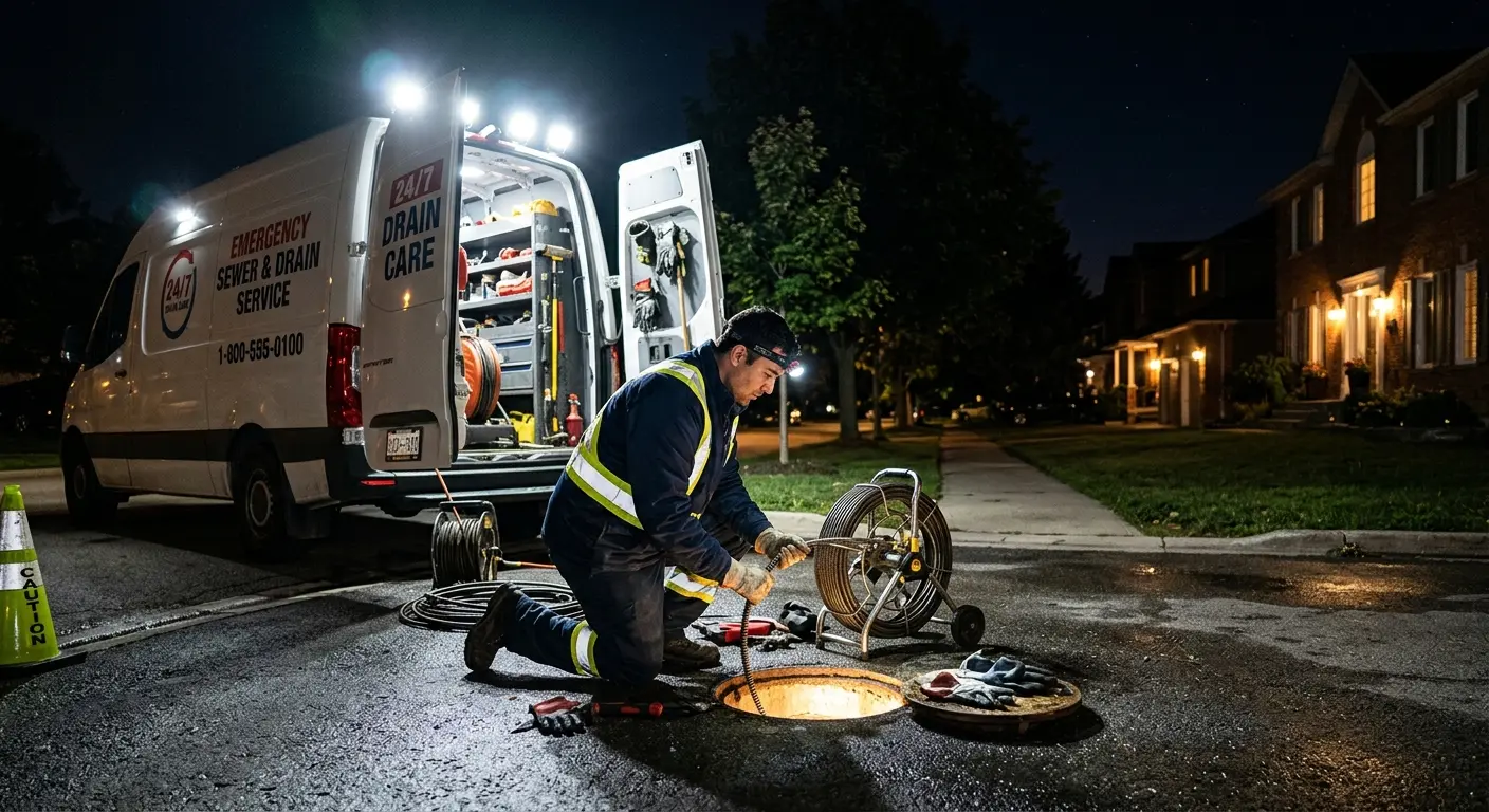 Emergency Drain Service in Chester, IL